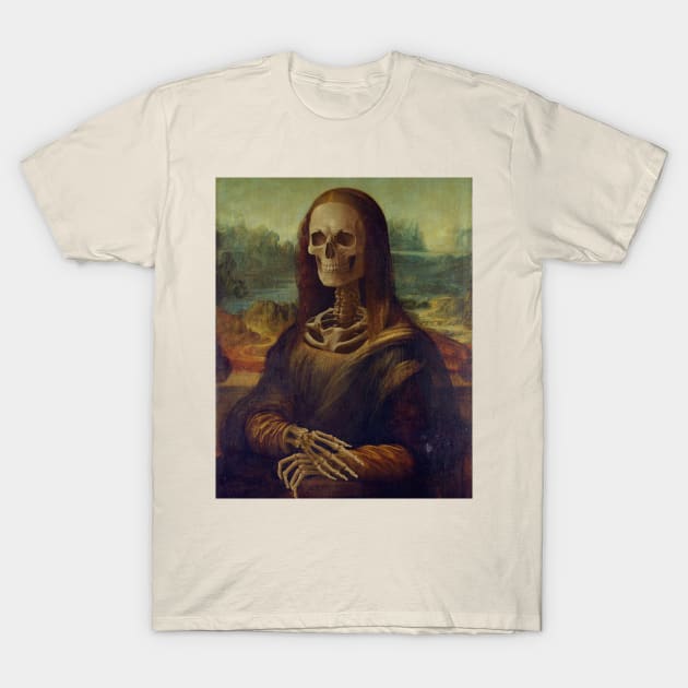 Tee shirt mona lisa top